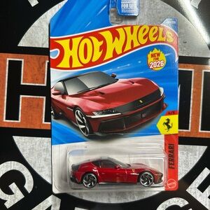 Hot Wheels Ferrari Red Toy Car